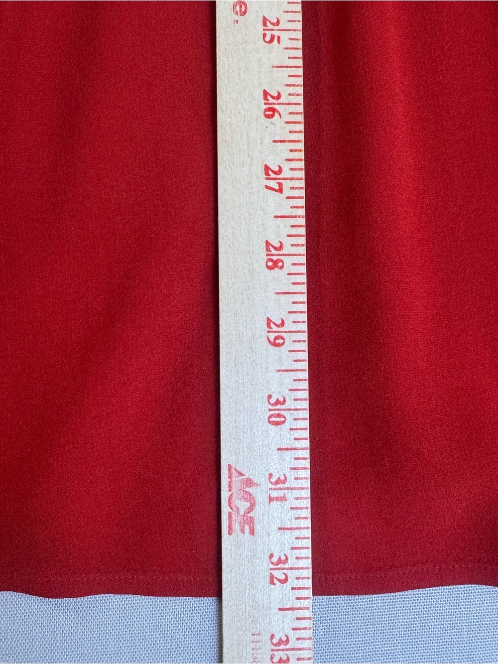 EILEEN FISHER Red 100% Silk Georgette Crepe Sleeveless Tunic Top XL-1X - Picture 9 of 10